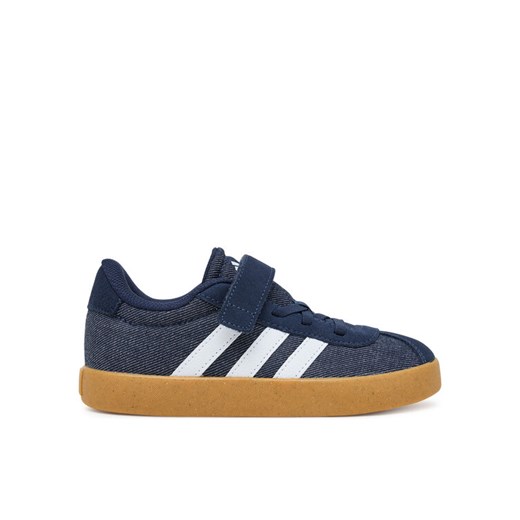 Sneakersy adidas VL Court 3.0 Shoes Kids JP7833 Granatowy ze sklepu eobuwie.pl w kategorii Buty sportowe dziecięce - zdjęcie 184666631