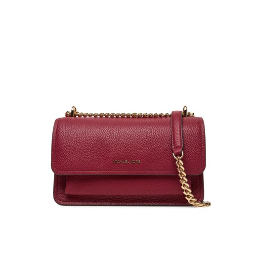 Torebka MICHAEL Michael Kors Claire 30T4GC7L3T Bordowy ze sklepu eobuwie.pl w kategorii Kopertówki - zdjęcie 184666632