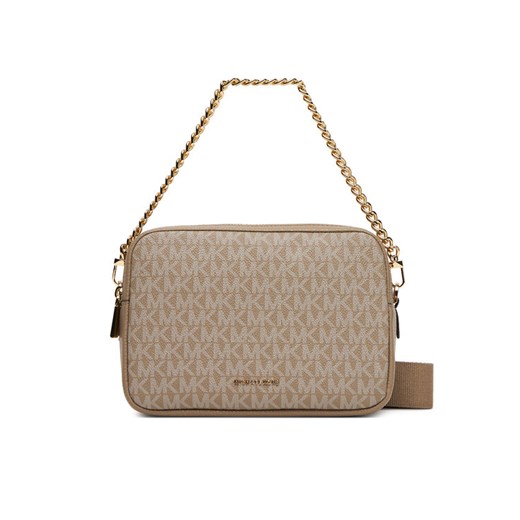 Torebka MICHAEL Michael Kors Bryant 32S5GYTC5V Beżowy ze sklepu eobuwie.pl w kategorii Listonoszki - zdjęcie 184666651