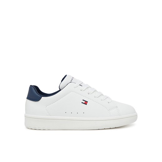 Sneakersy Tommy Hilfiger Low Cut Lace-Up T3X9-34073-1355X S Biały ze sklepu eobuwie.pl w kategorii Buty sportowe dziecięce - zdjęcie 184666660