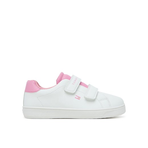 Sneakersy Tommy Hilfiger Low Cut Velcro Sneaker T1A9-33965-1355 S Biały ze sklepu eobuwie.pl w kategorii Buty sportowe dziecięce - zdjęcie 184666730