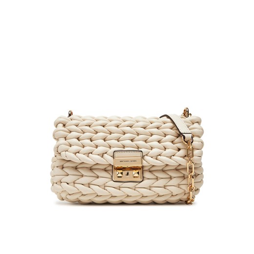 Torebka MICHAEL Michael Kors Tribeca 30T5G2RL7T Écru ze sklepu eobuwie.pl w kategorii Torebki damskie - zdjęcie 184666732