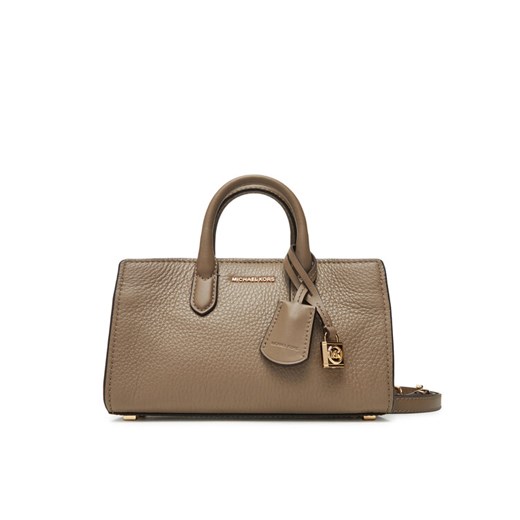 Torebka MICHAEL Michael Kors Scarlett 32F4GETC0L Beżowy ze sklepu eobuwie.pl w kategorii Torebki damskie - zdjęcie 184666761