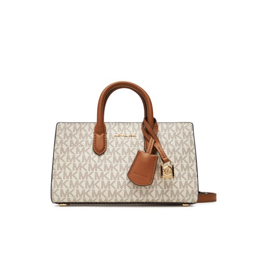 MICHAEL Michael Kors Torebka Empire Medium 32T5G8EW6V Beżowy ze sklepu MODIVO w kategorii Torebki damskie - zdjęcie 184667834