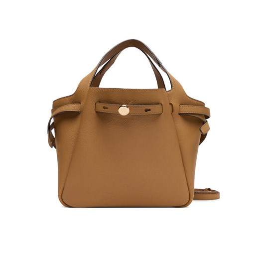 Tory Burch Torebka Romy Satchel 164866 Brązowy ze sklepu MODIVO w kategorii Torebki damskie - zdjęcie 184667843