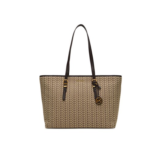 MICHAEL Michael Kors Torebka Quinn 30T5AQNT9O Brązowy ze sklepu MODIVO w kategorii Torby Shopper bag - zdjęcie 184667880