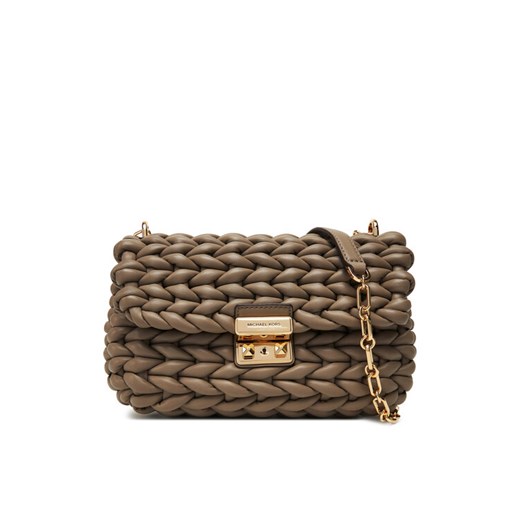 MICHAEL Michael Kors Torebka Tribeca 30T5G2RL7T Beżowy ze sklepu MODIVO w kategorii Torebki damskie - zdjęcie 184667900