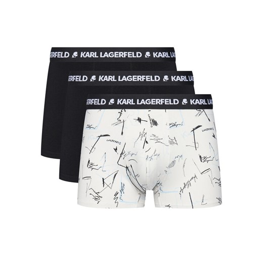 KARL LAGERFELD Komplet 3 par bokserek A3M47013 Kolorowy ze sklepu MODIVO w kategorii Majtki męskie - zdjęcie 184667910