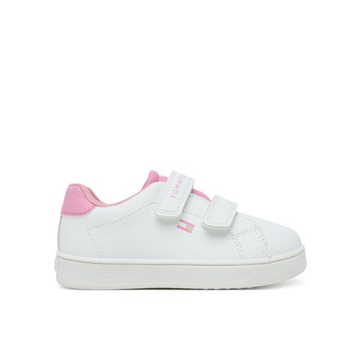 Tommy Hilfiger Sneakersy Low Cut Velcro Sneaker T1A9-33965-1355 M Biały ze sklepu MODIVO w kategorii Buty sportowe dziecięce - zdjęcie 184667942