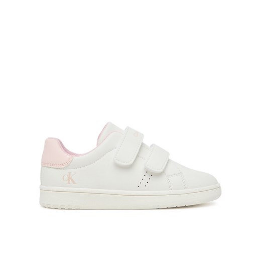 Calvin Klein Sneakersy Low Cut Velcro Sneaker V1A9-83087-1355 S Biały ze sklepu MODIVO w kategorii Buty sportowe dziecięce - zdjęcie 184667962