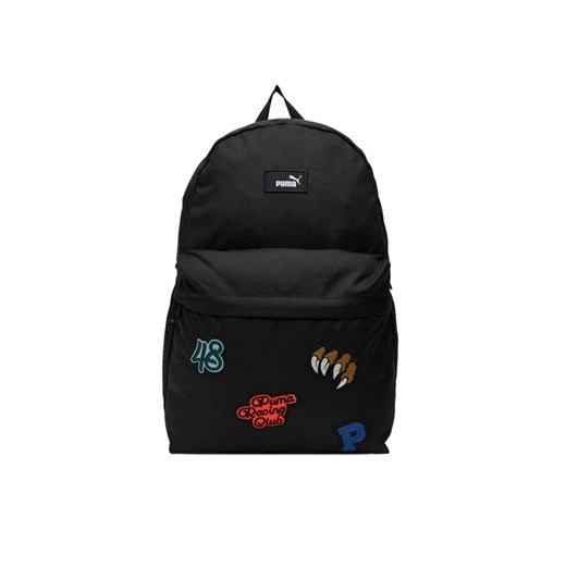 Puma Plecak Phase Patch 091730 01 Czarny ze sklepu MODIVO w kategorii Plecaki dla dzieci - zdjęcie 184667972