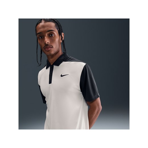 Męska koszulka polo do golfa Dri-FIT Nike Victory+ - Brązowy ze sklepu Nike poland w kategorii T-shirty męskie - zdjęcie 184669782