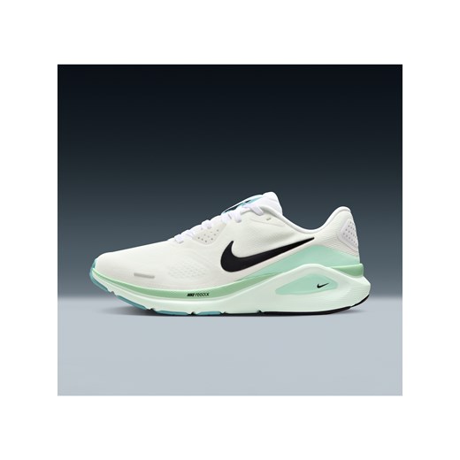 Damskie buty do biegania po asfalcie Nike Structure 26 - Biel ze sklepu Nike poland w kategorii Buty sportowe damskie - zdjęcie 184669794