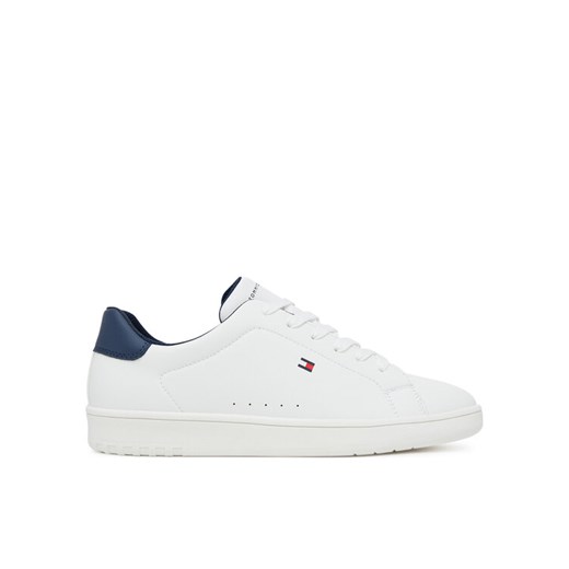 Tommy Hilfiger Sneakersy Low Cut Lace-Up T3X9-34073-1355X D Biały ze sklepu MODIVO w kategorii Buty sportowe dziecięce - zdjęcie 184670283
