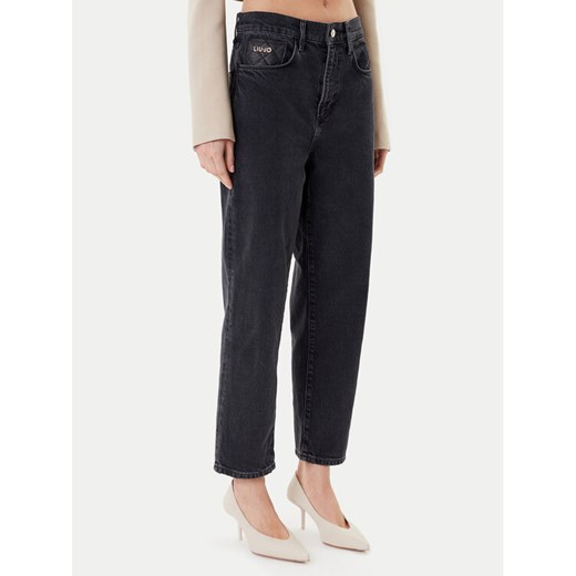Liu Jo Jeansy UF5125 D4927 Czarny Straight Fit ze sklepu MODIVO w kategorii Jeansy damskie - zdjęcie 184670304