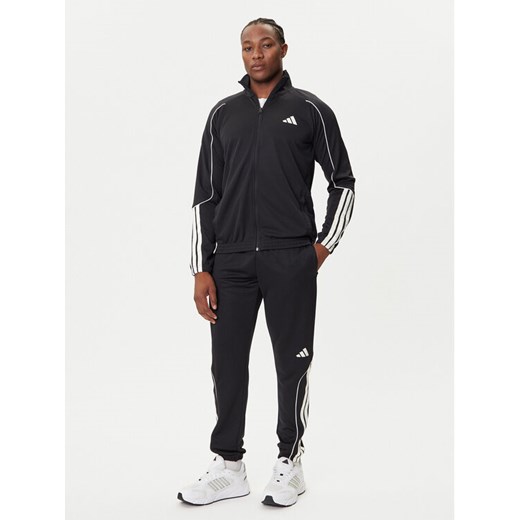 adidas Dres 3-Stripes JN1817 Czarny Regular Fit ze sklepu MODIVO w kategorii Dresy męskie - zdjęcie 184670330
