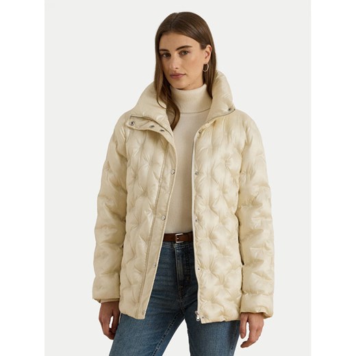 LAUREN RALPH LAUREN Kurtka przejściowa 297980104003 Beżowy Regular Fit ze sklepu MODIVO w kategorii Kurtki damskie - zdjęcie 184670334