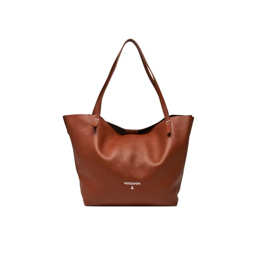 Patrizia Pepe Torebka 2B0130/L148 Brązowy ze sklepu MODIVO w kategorii Torby Shopper bag - zdjęcie 184670351