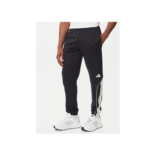 adidas Dres 3-Stripes JN1817 Czarny Regular Fit S MODIVO