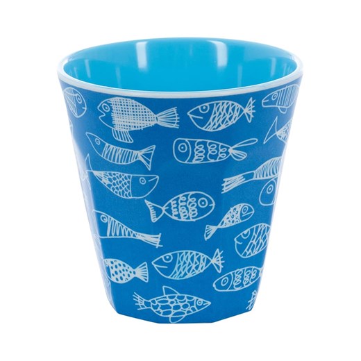 Overbeck and Friends Kubek &quot;Crazy Fish&quot; w kolorze granatowym - 250 ml ze sklepu Limango Polska w kategorii Kubki - zdjęcie 184671121