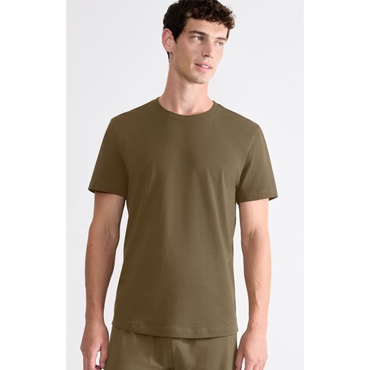 Sloggi t-shirt męski SLG 10215508-7305, Kolor khaki, Rozmiar L, Sloggi ze sklepu Intymna w kategorii T-shirty męskie - zdjęcie 184671554