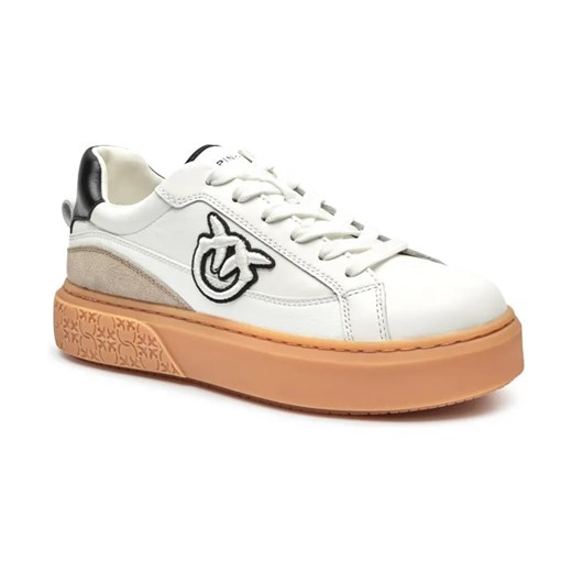Pinko Skórzane sneakersy YOKO 04 ze sklepu Gomez Fashion Store w kategorii Buty sportowe damskie - zdjęcie 184671644