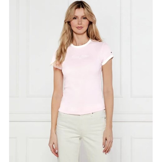 Tommy Hilfiger T-shirt | Slim Fit ze sklepu Gomez Fashion Store w kategorii Bluzki damskie - zdjęcie 184671662