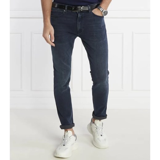 HUGO Spodnie Hugo 734 | Slim Fit ze sklepu Gomez Fashion Store w kategorii Jeansy męskie - zdjęcie 184672363