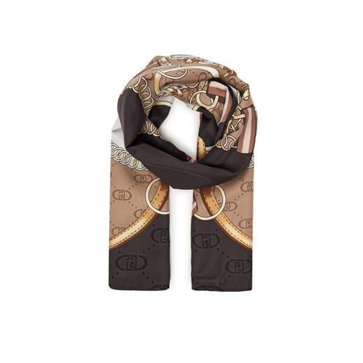 Chusta Liu Jo Foulard Flower Met 2F5078 T0300 Beżowy ze sklepu eobuwie.pl w kategorii Szaliki i chusty damskie - zdjęcie 184672502