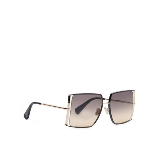 Okulary przeciwsłoneczne Max Mara MM0120 05A Czarny ze sklepu eobuwie.pl w kategorii Okulary przeciwsłoneczne damskie - zdjęcie 184672503