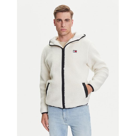 Tommy Jeans Kurtka przejściowa Teddy DM0DM19224 Beżowy Regular Fit ze sklepu MODIVO w kategorii Kurtki męskie - zdjęcie 184672721