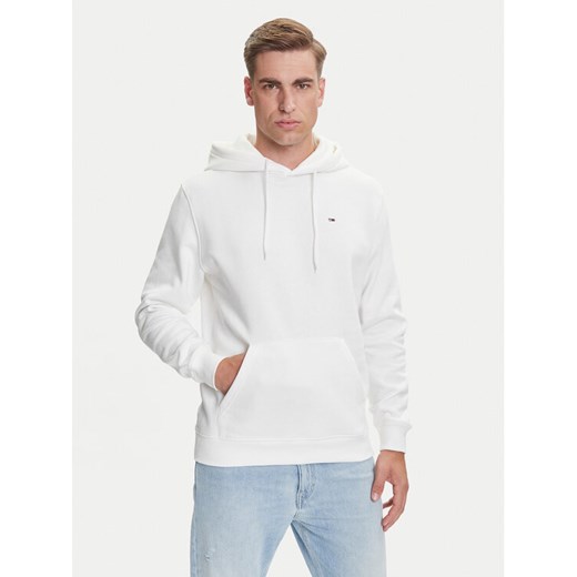 Tommy Jeans Bluza DM0DM20742 Écru Regular Fit ze sklepu MODIVO w kategorii Bluzy męskie - zdjęcie 184672740