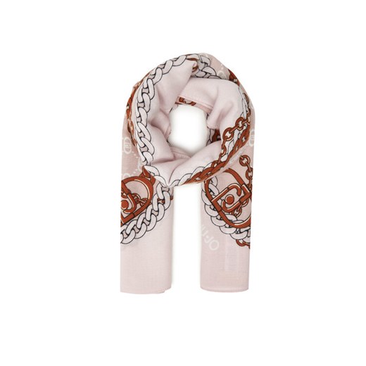 Liu Jo Chusta Ecs Foulard Logo Me 2F5073 T0300 Różowy ze sklepu MODIVO w kategorii Szaliki i chusty damskie - zdjęcie 184672802
