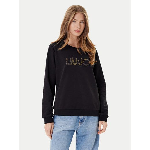 Liu Jo Sport Bluza Ecs Felpa Chiusa TF5196 FS090 Czarny Regular Fit ze sklepu MODIVO w kategorii Bluzy damskie - zdjęcie 184672803
