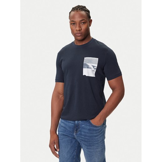 BOSS T-Shirt Te_Container 50546920 Granatowy Regular Fit ze sklepu MODIVO w kategorii T-shirty męskie - zdjęcie 184672813