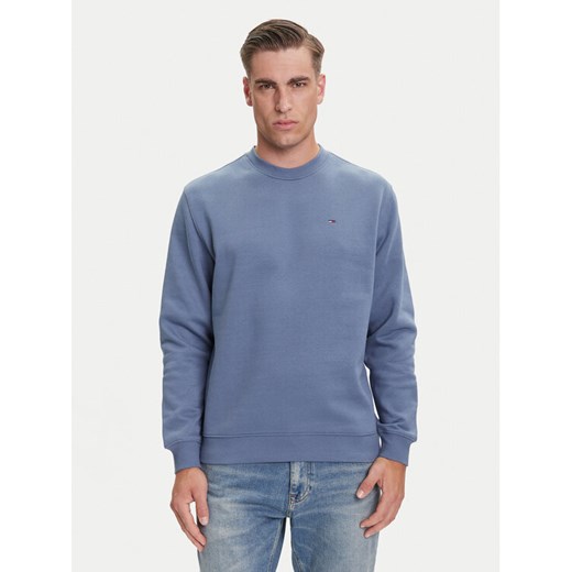 Tommy Jeans Bluza DM0DM20741 Niebieski Regular Fit ze sklepu MODIVO w kategorii Bluzy męskie - zdjęcie 184672820