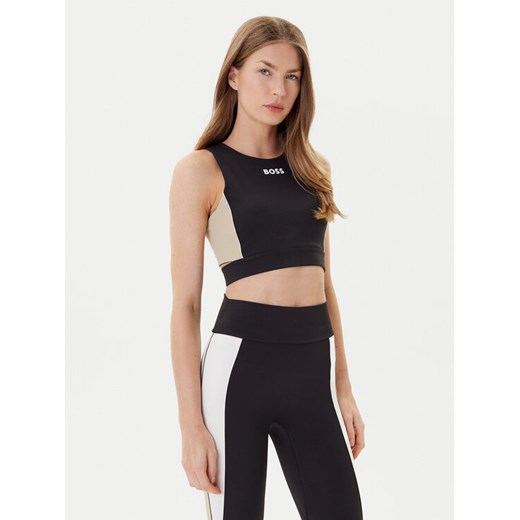 BOSS Top Endura2 50544180 Czarny Slim Fit ze sklepu MODIVO w kategorii Bluzki damskie - zdjęcie 184672822