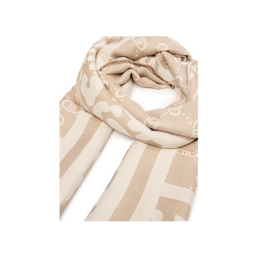 Liu Jo Szal Stola Jacquard Mon 2F5040 T0300 Beżowy Liu Jo 00 MODIVO