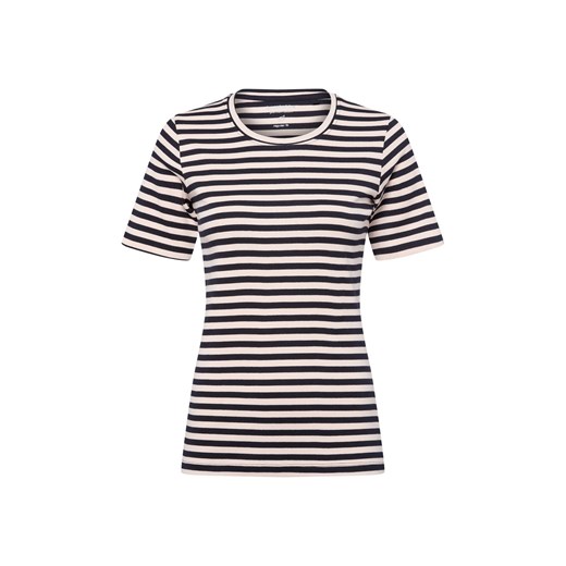 brookshire T-shirt damski Kobiety Bawełna granatowy w paski ze sklepu vangraaf w kategorii Bluzki damskie - zdjęcie 184673472