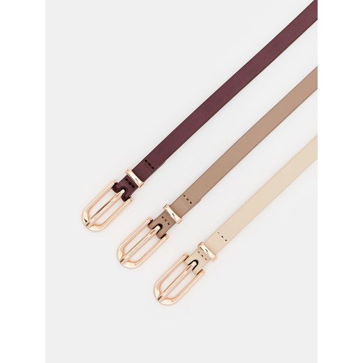 Mohito - Zestaw skórzanych pasków - wielobarwny Mohito M Mohito