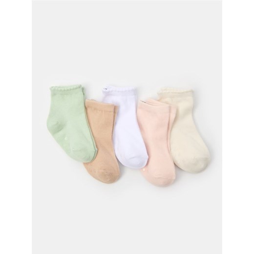 Sinsay - Skarpetki antypoślizgowe 5 pack - wielobarwny ze sklepu Sinsay w kategorii Skarpetki dziecięce - zdjęcie 184674890