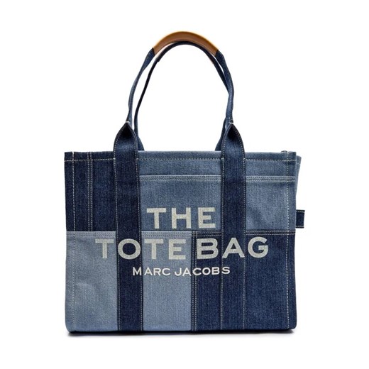 Marc Jacobs Jeansowa shopperka THE LARGE TOTE ze sklepu Gomez Fashion Store w kategorii Torby Shopper bag - zdjęcie 184675541