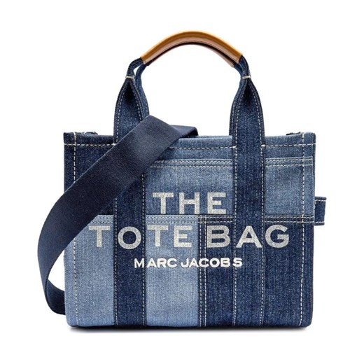 Marc Jacobs Jeansowy kuferek THE SMALL TOTE ze sklepu Gomez Fashion Store w kategorii Kuferki - zdjęcie 184675543