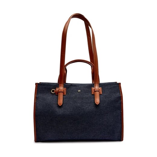 Weekend MaxMara Jeansowa shopperka GIANNA ze sklepu Gomez Fashion Store w kategorii Torby Shopper bag - zdjęcie 184675560