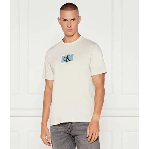 Calvin Klein T-shirt | Regular Fit ze sklepu Gomez Fashion Store w kategorii T-shirty męskie - zdjęcie 184675601