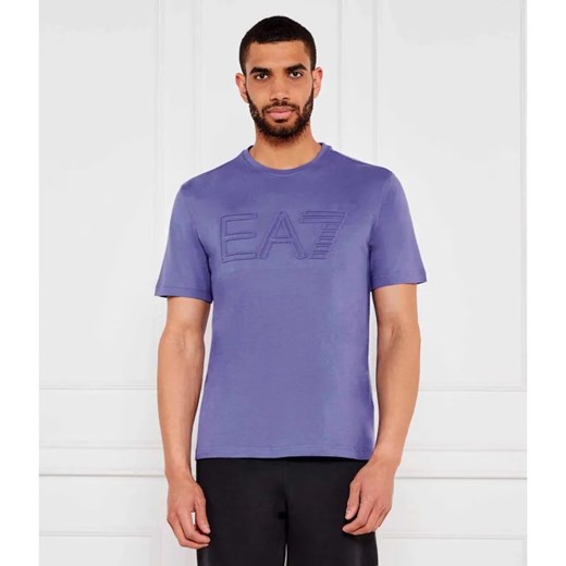 EA7 T-shirt | Regular Fit ze sklepu Gomez Fashion Store w kategorii T-shirty męskie - zdjęcie 184675603