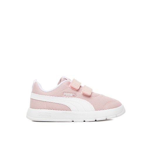 Sneakersy Puma COURTFLEX V3 MESH INF 39808603 Różowy ze sklepu eobuwie.pl w kategorii Buty sportowe dziecięce - zdjęcie 184677173