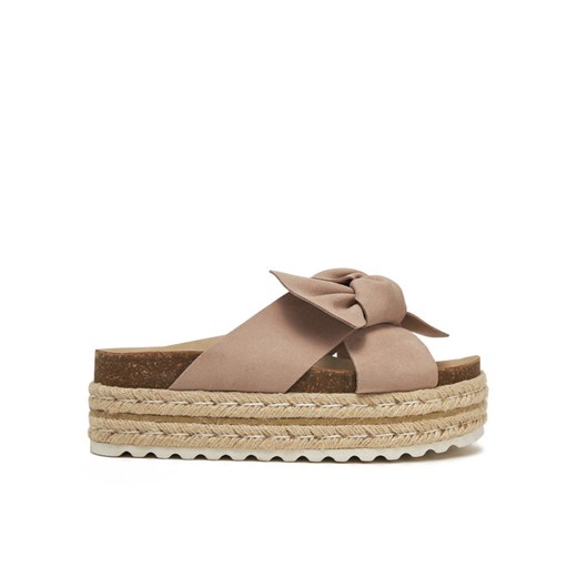Espadryle DeeZee CT0626-16 Beżowy ze sklepu eobuwie.pl w kategorii Espadryle damskie - zdjęcie 184677180