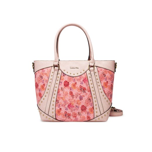 Torebka Laura Vita Amber 02 Różowy ze sklepu eobuwie.pl w kategorii Torby Shopper bag - zdjęcie 184677223