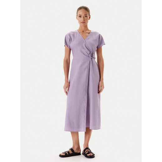 Tatuum Sukienka letnia Ziana T2506.194 Fioletowy Regular Fit ze sklepu MODIVO w kategorii Sukienki - zdjęcie 184677673
